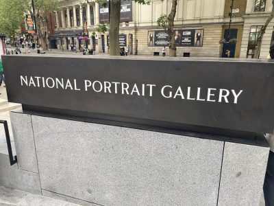 National Portrait Gallery Sign